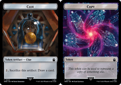 Clue (0023) // Copy (0001) Double-Sided Token - Foil